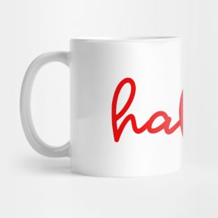 habibi - supreme red Mug